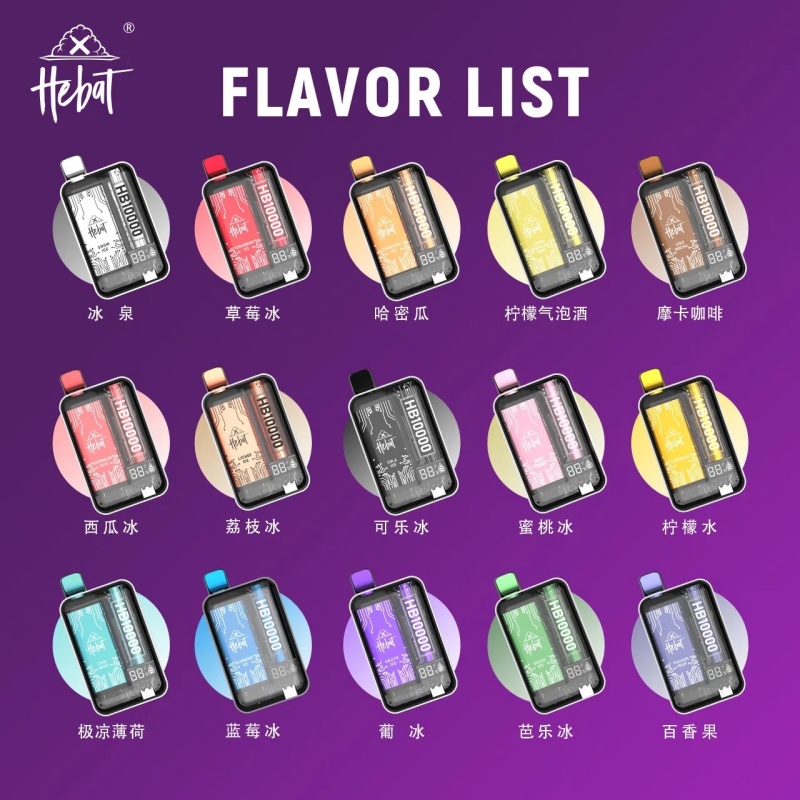 喜貝電子煙10000口拋棄式 一次性電子煙 正品現貨